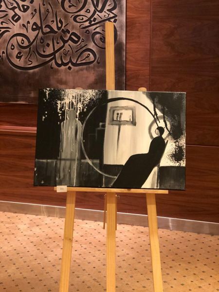خاص/صور : معرض ولادة للفنانة التشكيلية وفاء عويس 